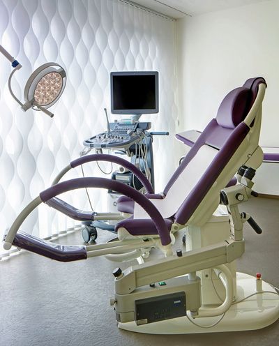 Vertikal-Lamellen, SG 2910, Multi Visio, Room shot "Health Centre Rigi AG", Küssnacht, Switzerland, Vertical Waves