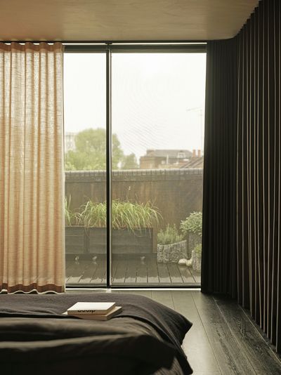 Vorhang-Systeme, SG 6870, Multicolour Natura, Bethnal Green, London, United Kingdom, black