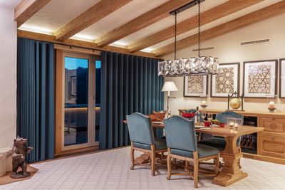 Metropole, SG 7610, Colorama Dimout, Hotel Palace, Gstaad, Switzerland, Charcoal, Design Endcap