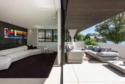 Tringles à rideaux à tirage électrique, SG 5600, Colorama 2, Private House, Seewalchen am Atterseee, Austria