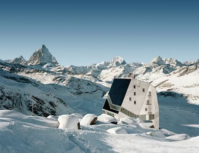 Monte Rosa Hütte, Zermatt, Schweiz