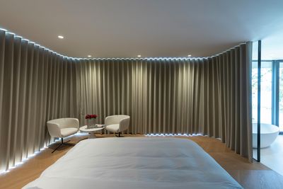 Tringles à rideaux à tirage électrique, SG 5600, Deep, Private House, Seewalchen am Atterseee, Austria