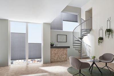 Systèmes de stores plissés, SG 8500, Chintz Waterproof FR Metall, Col 10133, BB24 / AO10