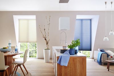 Systèmes de stores plissés, SG 8500, DUETTE® Classic, Col 20030/20027, AO10