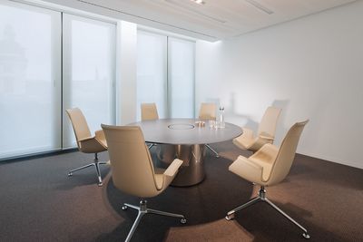 Systèmes stores enrouleurs, SG 4970, Multiscreen 1-10%, Room shot "Orrick House", Düsseldorf, Germany