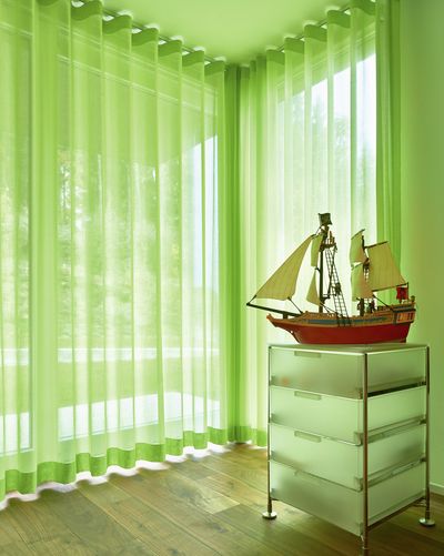 Systèmes de rideaux, SG 6010, Someo, Room shot "Private Home", Gümligen, Switzerland, Wave