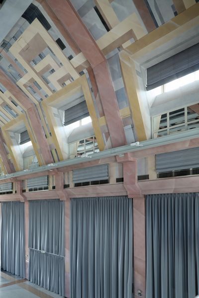 Systèmes rideaux drapés, SG 2350, Colorama 2, Castle Saarbrücken, Saarbrücken, Germany