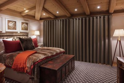 Metropole, SG 7605, Multicolour Dimout, Hotel Palace, Gstaad, Switzerland, Bronze, Flush Endcap