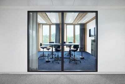 Vorhang-Systeme, SG 1070, Colorama 2, Vattenfall, Berlin, Germany