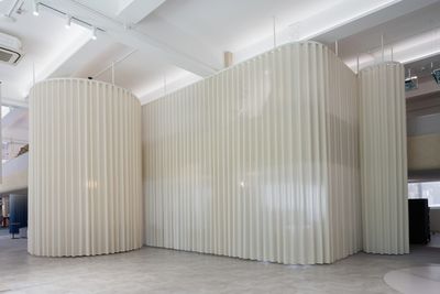 Vorhang-Systeme, SG 5600, Colorama Acoustic Multicolour, UFOU Showroom, Shanghai, China
