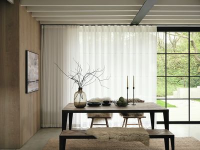 Systèmes de rideaux, SG 5600, Polyflax, Private House, Cardiff, United Kingdom, Black