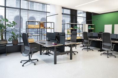 Flächenvorhang-Systeme, SG 2700, Someo, Bene HQ, Vienna, Austria