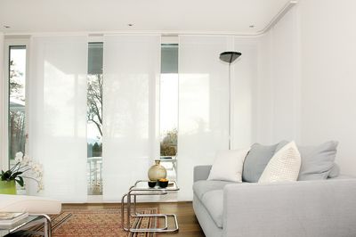 Flächenvorhang-Systeme, SG 2730, Colorama 1, Room shot "Private Residence", Muri, Switzerland, Flex