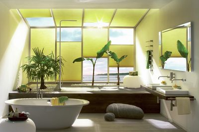 Systèmes de stores plissés, SG 8500, DUETTE® Fixé Unix, Col 20001, BB24 / PB10