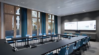 Vorhang-Systeme, SG 5600, Colorama 2, Vattenfall, Berlin, Germany