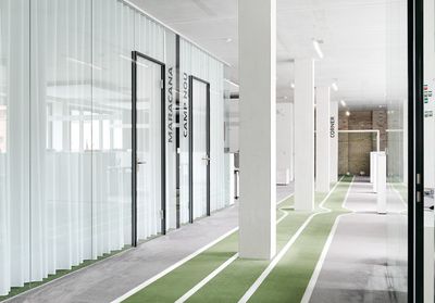 Vorhang-Systeme, SG 5600, Colorama 2, One Football, Berlin, Germany, Wave