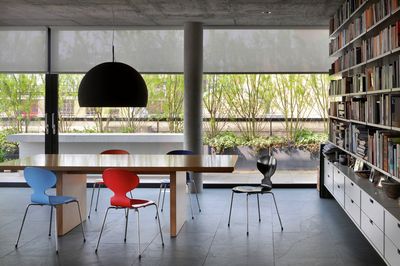 Rollo-Systeme, SG 4930, Multiscreen 1-10%, Room shot "Bateman's Row Penthouse Apartment", London, United Kingdom