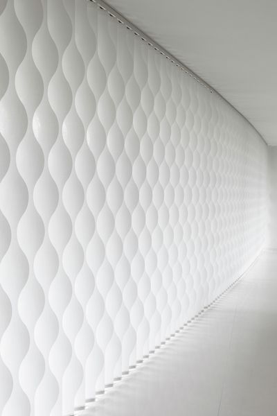 Systèmes de rideaux à bandes verticales, SG 2960, Multi Visio, Room shot "Highgate Home", London, UK, Vertical Waves