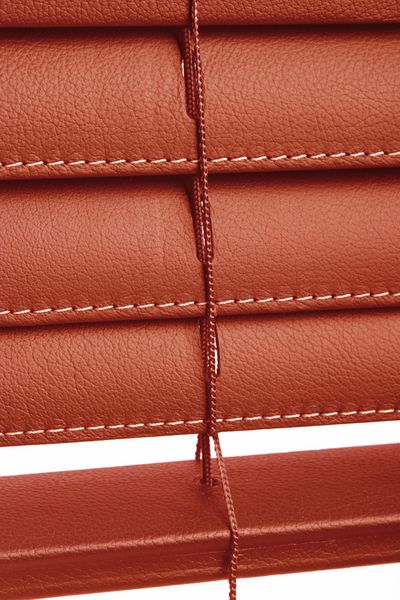 Horizontal-Jalousien, SG 8960, Leather slats, 50mm