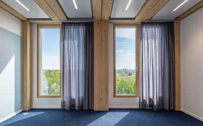 Systèmes de rideaux, SG 1070, Colorama 2, Vattenfall, Berlin, Germany