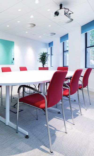 Systèmes stores enrouleurs, SG 4910, Colorama 2, Room shot "Dana Petroleum", Aberdeen, United Kingdom