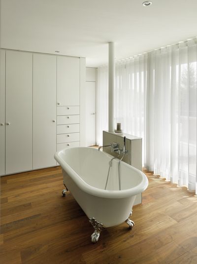 Systèmes de rideaux, SG 6010, Colorama 1, Room shot "Private Home", Gümligen, Switzerland, Wave