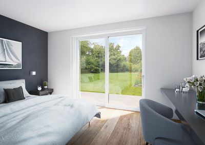 Systèmes stores enrouleurs, SG 4970, Fascia round, side guide channels