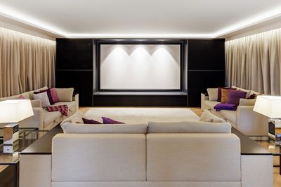 Vorhang-Systeme, SG 5600, Customer Fabrics, Villa at the lake, Lucerne, Switzerland