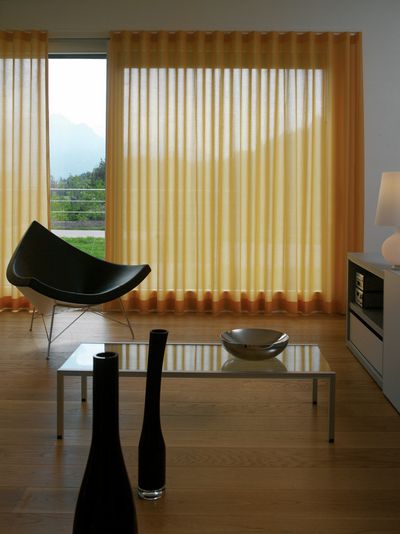 Tringle à rideaux tirage main, Colorama 1, Room shot