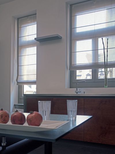 Systèmes rideaux drapés, SG 2120, Colorama 1, Room shot "weisses Schloss", Switzerland