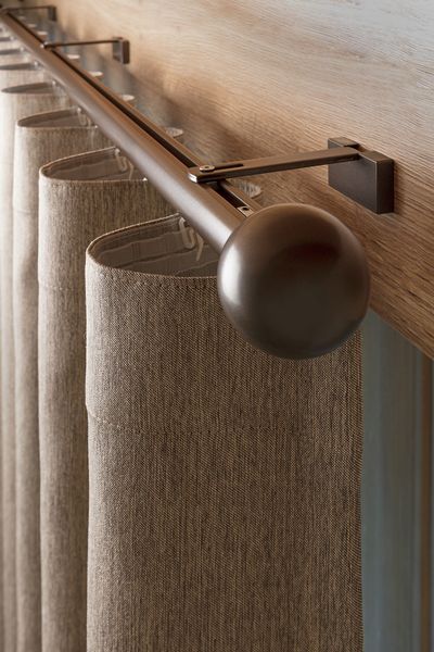 Metropole, SG 7610, Multicolour Dimout, Hotel Palace, Gstaad, Switzerland, Bronze, Ball End