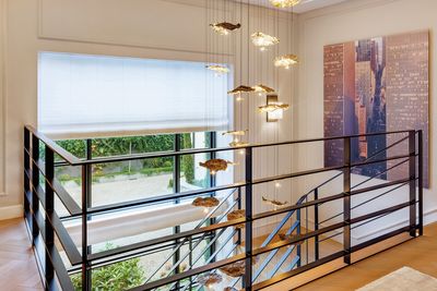 Systèmes rideaux drapés, SG 2360, Colorama 2, Villa at the lake, Lucerne, Switzerland