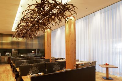 Systèmes de rideaux, SG 5600, Colorama 1, Room shot "Radisson Blu Hotel", Zurich, Switzerland