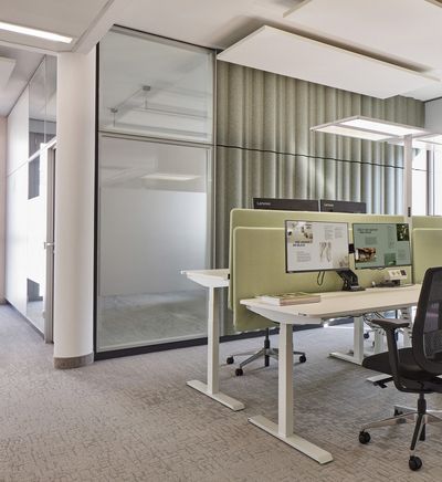 Vorhang-Systeme, SG 6970, Leviso Light, Targobank, Mainz, Germany