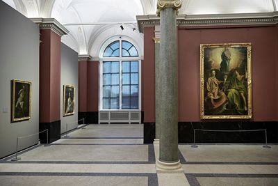 Rollo-Systeme, SG 4960, Multiscreen 1-10%, Sempergalerie, Dresdner Zwinger, Dresden, Germany