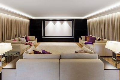 Systèmes de rideaux, SG 5600, Customer Fabrics, Villa at the lake, Lucerne, Switzerland