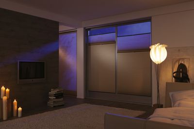 Plissee-Systeme, SG 8500, DUETTE® Fixé Elan Dark, Col 20069, BB35