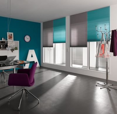 Plissee-Systeme, SG 8500, DUETTE® Fixé FR, Col 20046 / 20048, AO10