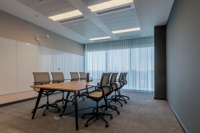 Vorhang-Systeme, SG 5600, Colorama 1, Virgin Money, Glasgow, Scotland, United Kingdom