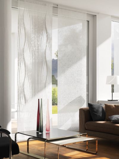 Flächenvorhang-Systeme, SG 2700, Room shot "Private Residence", Emmenbrücke, Switzerland