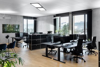 Vertikal-Lamellen, SG 2960, Colorama 2, Office, Bern, Switzerland